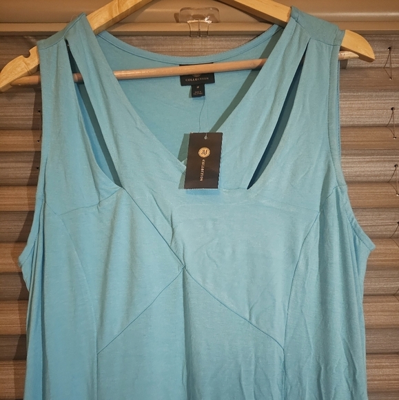 J.M. Collection Sz M, TANK DRESS, NWT - Picture 2 of 3